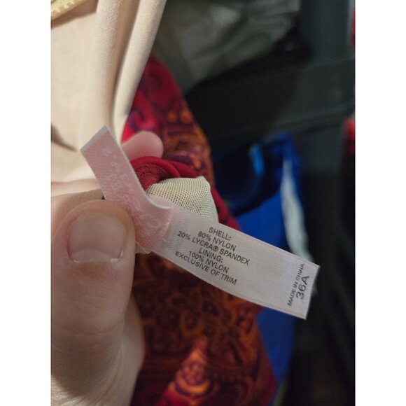 Victoria's Secret Red and Orange Swim Set - Picture 12 of 14